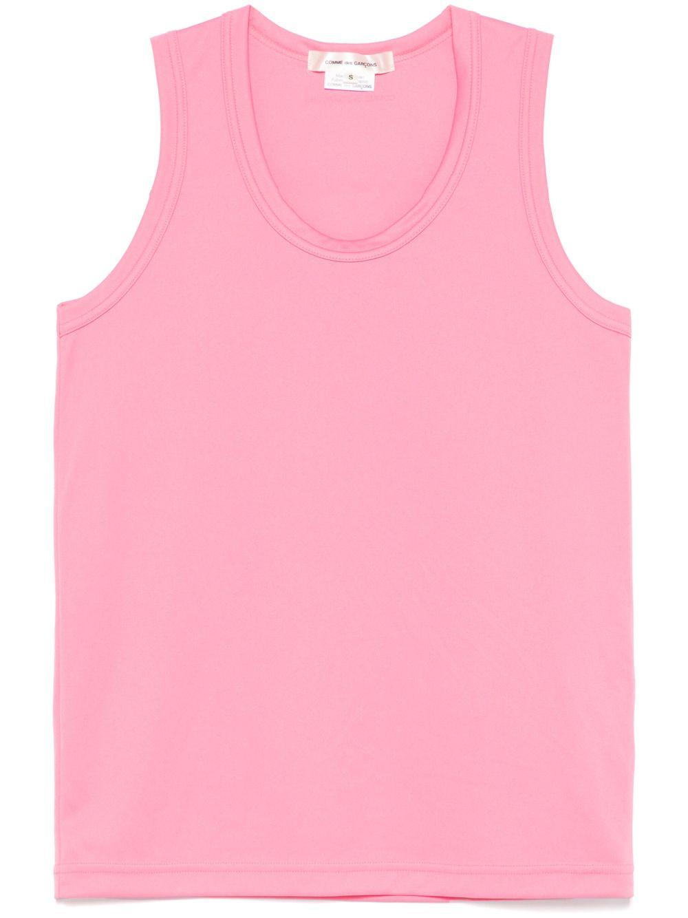 Pink Tank Top GOT006S25 3 PINK BLACK COMME DES GARCONS 