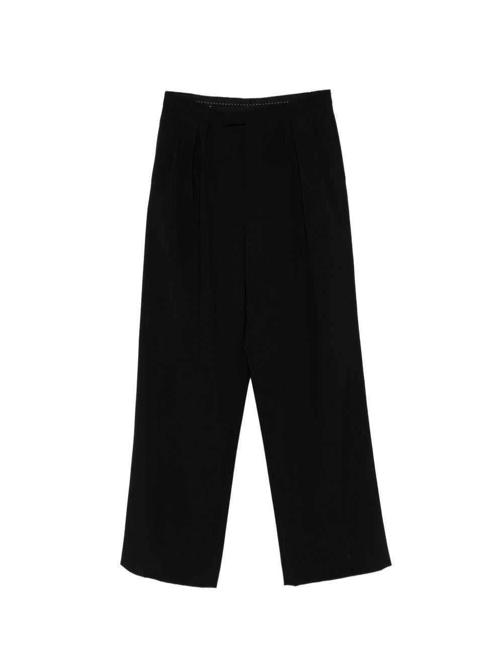 Tailoring Pleated Trousers PREACHESBIS3055 900 BLACK DRIES VAN NOTEN 