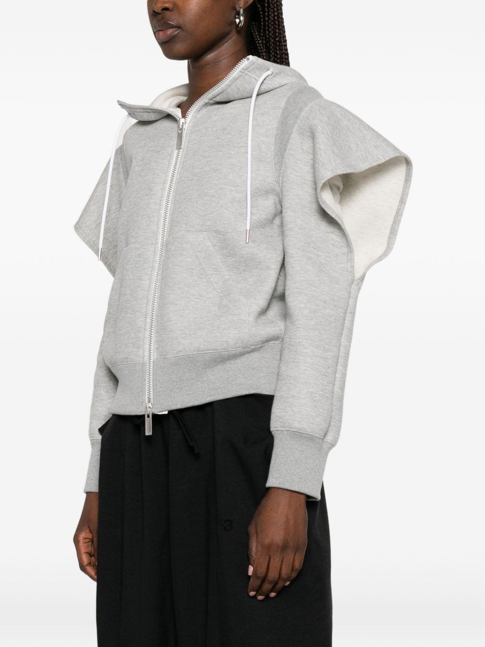 Felpa con cappuccio 'Sponge' 2608346 376 LIGHT GRAY SACAI 