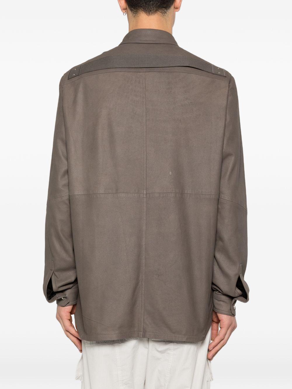 Giacca con tasche RU01F2729LBF 34 DUST RICK OWENS 