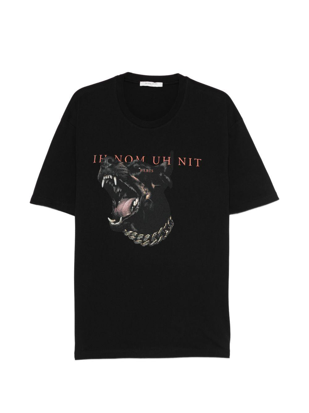 IH NOM UH NIT - T-shirt Authentic Back NUS26272 009 BLACK IH NOM UH NIT 