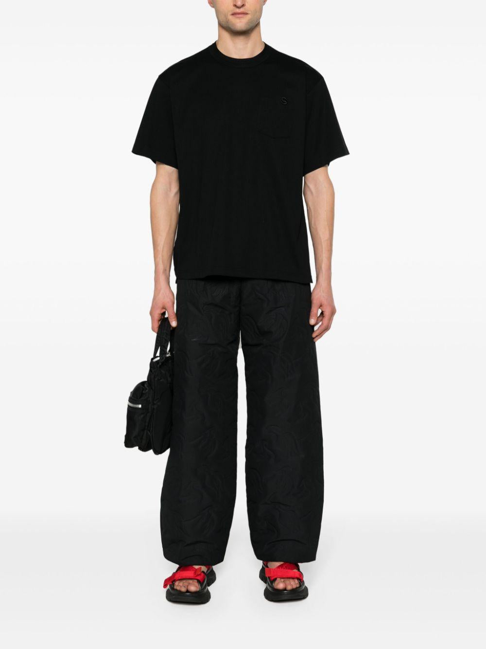  SCM087 001 BLACK SACAI 