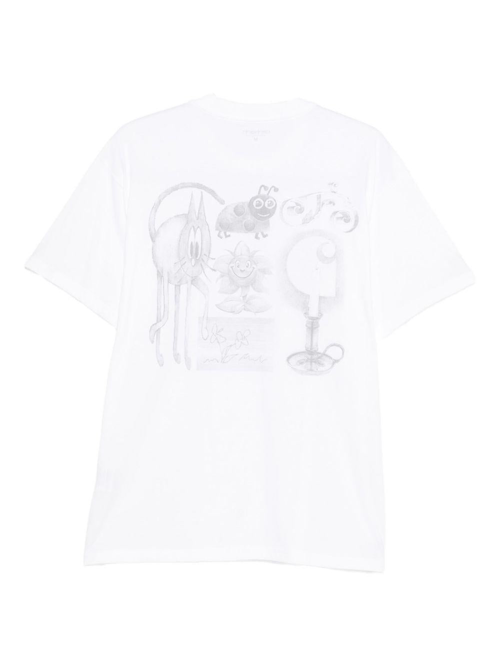 S/S Okniceok T-Shirt I035440 02XX WHITE CARHARTT WIP 