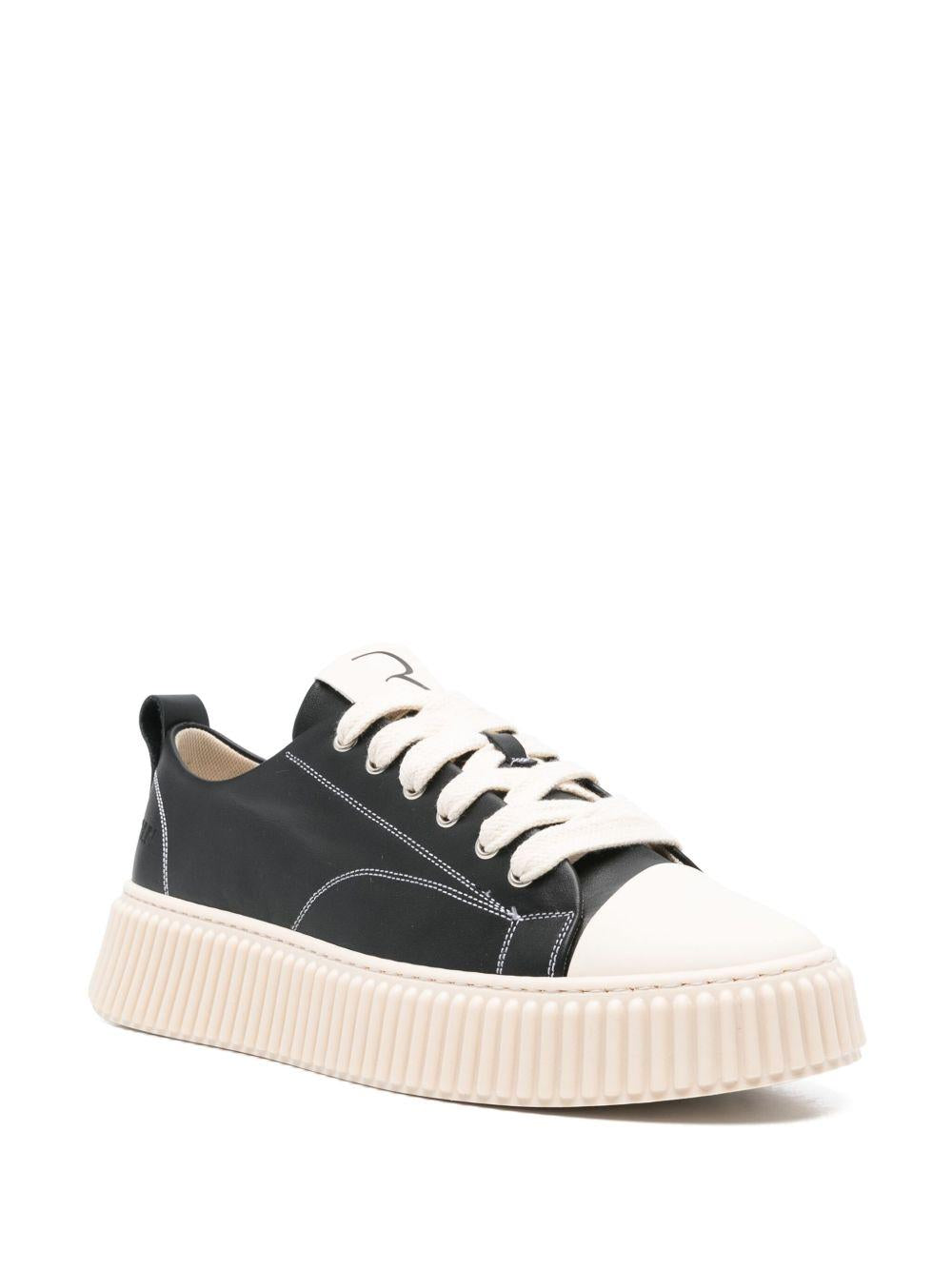 Sneakers 2020 Treble Black Leather 2020 LEATHER BLACK RHUN 