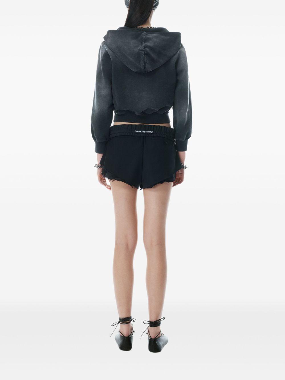 Shrunken cardigan 4CC2251554 16D SUNFADE BLACK ALEXANDER WANG 