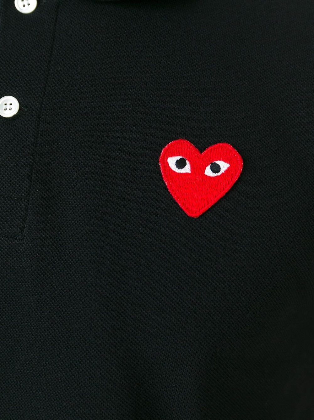 P1T006 BLACK COMME DES GARCONS PLAY 