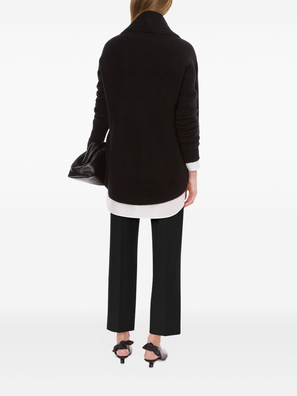 Camicia in popeline di cotone con nodo alla cravatta 252U02216628 0001 BIANCO ALBERTA FERRETTI 