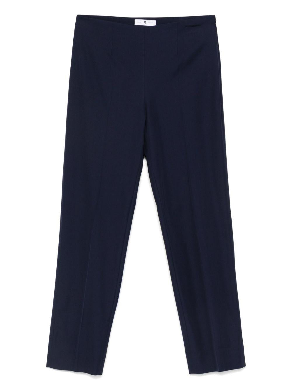 Pantaloni crop CDVSGIZ00STDFT34 0360 NAVY PT TORINO 