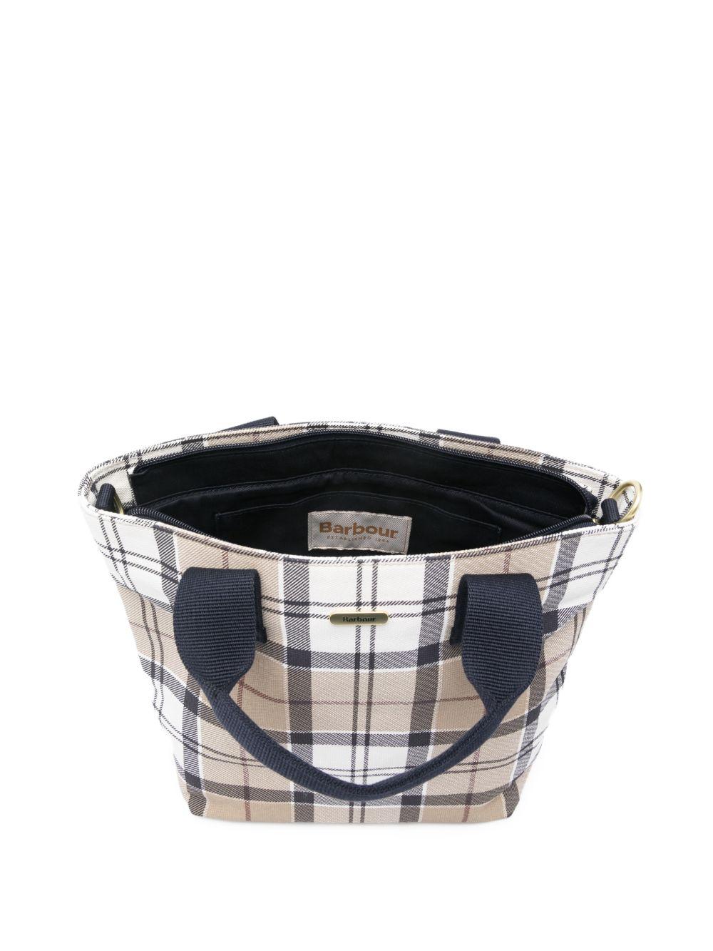 Borsa tote Maisy in tartan LBA0468 BE71 ROSEWOOD TARTAN BARBOUR 