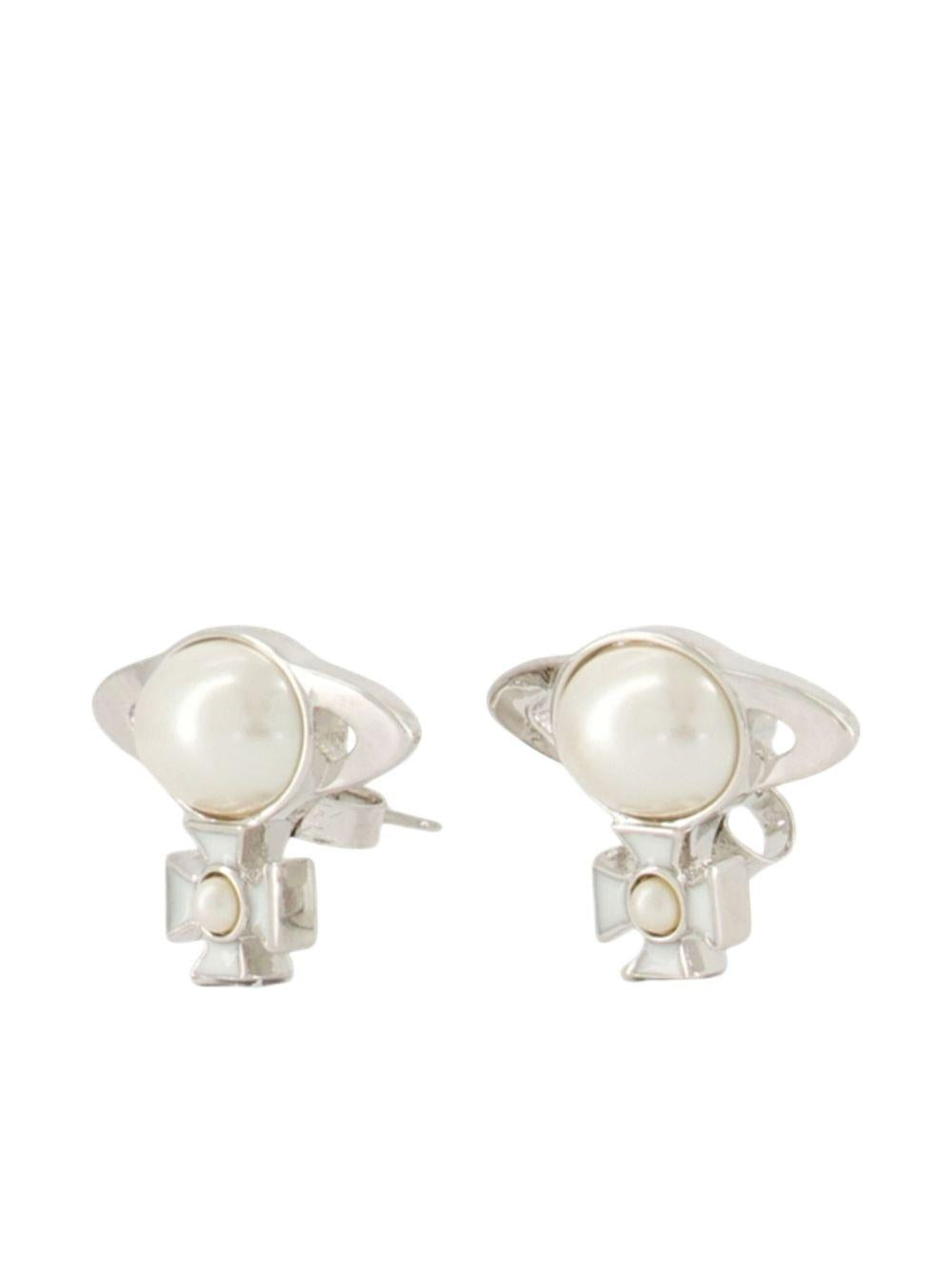 Gaby Earrings 6201037I02P693 P693 PLATINUM VIVIENNE WESTWOOD 