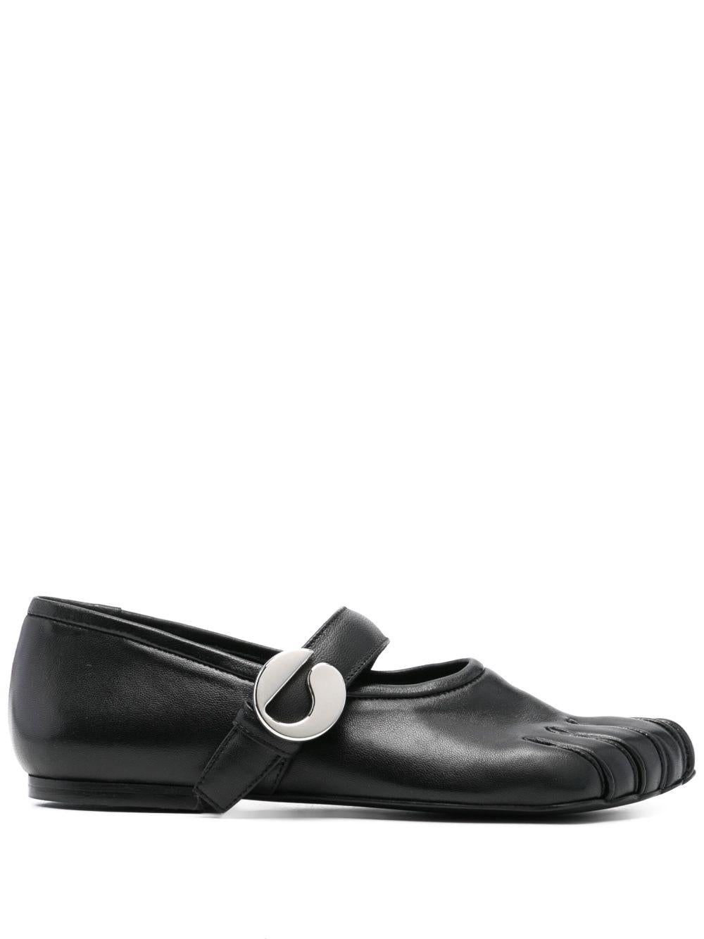 Five-Toe Ballerina Belt Flat COPSH73F6016 BLACK COPERNI 