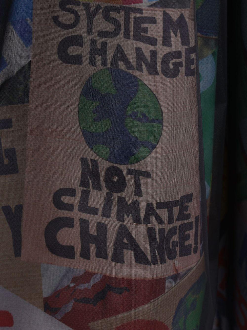 Gonna Stampata Plissè GOS003S25 1 BLACK MULTI COMME DES GARCONS 