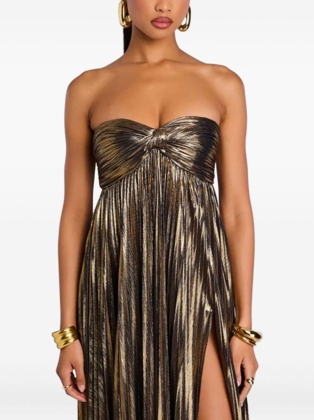 Zoa Dress - Antique Gold HL236360 ANTIQUE GOLD RETROFETE 