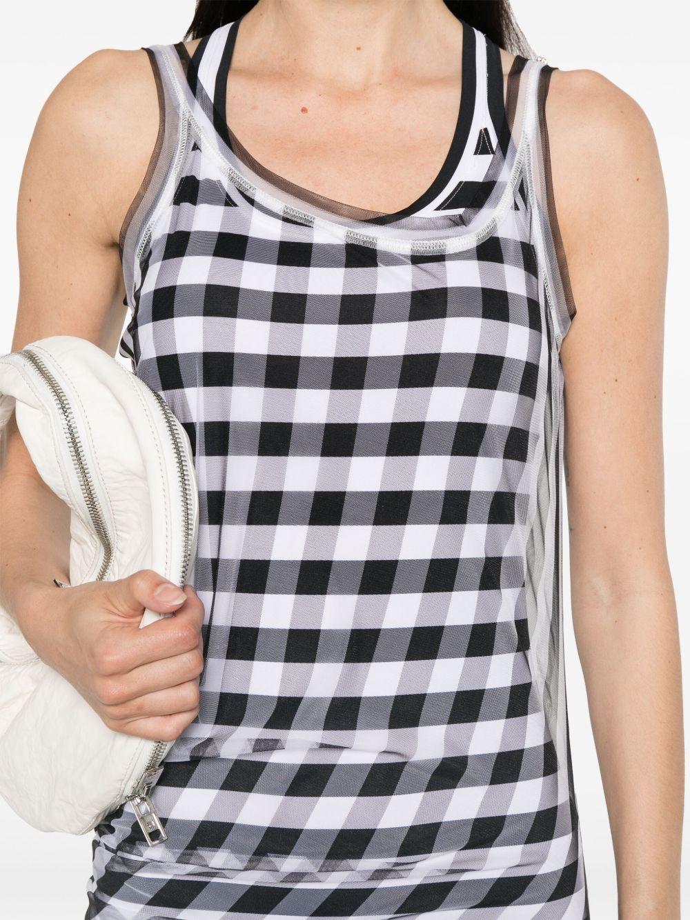 Naro maxi dress NAROMM13291 001 BIANCO NERO SPORTMAX 