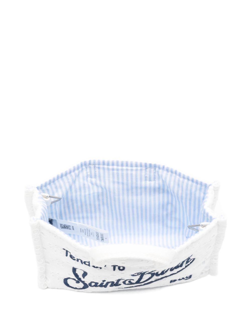 Phone Bag bianco sangallo PHONE01200238L WHITE MC2 SAINT BARTH 