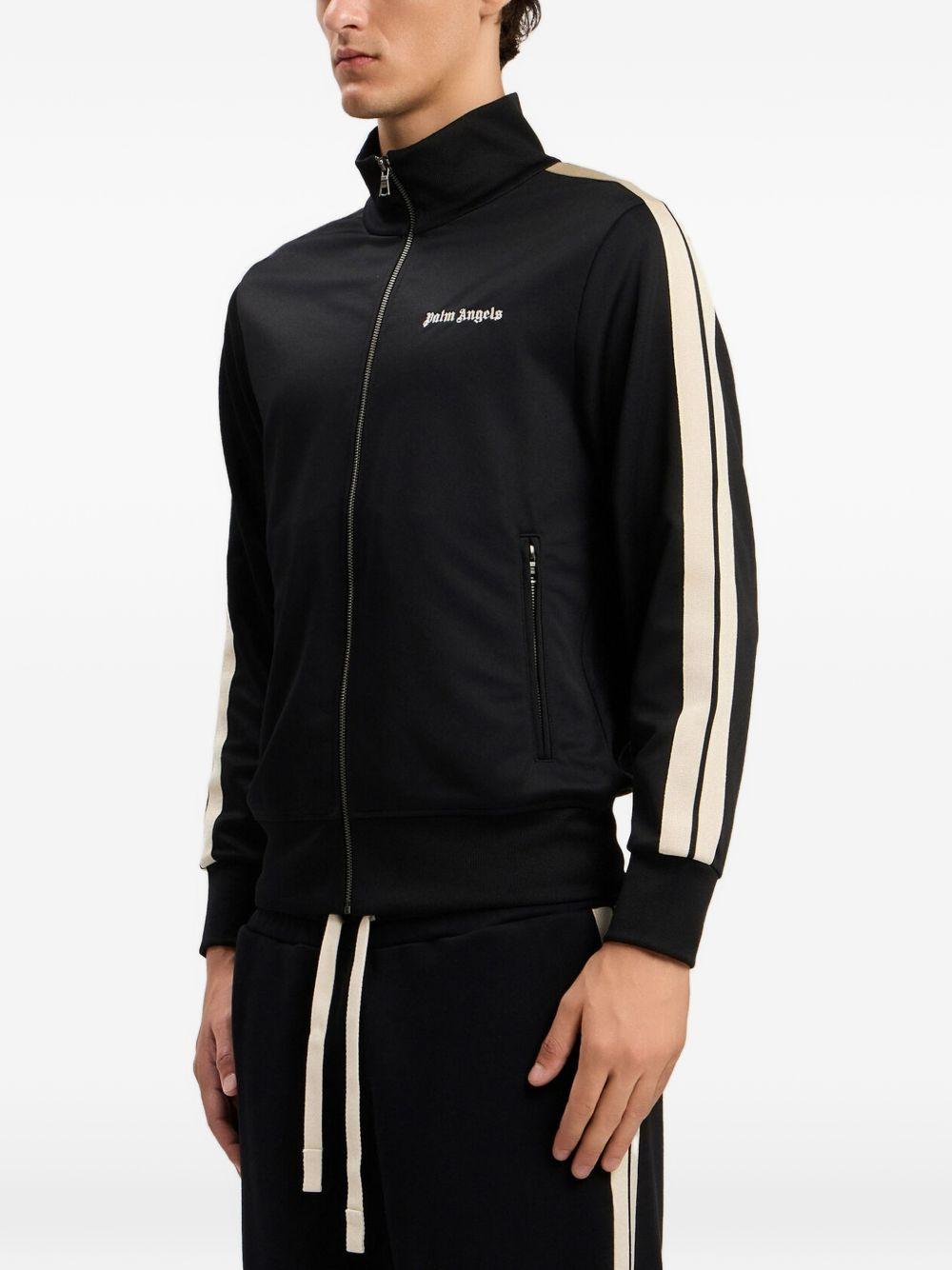 Classic Logo Track Jacket PMBD058S26FAB001 1003 BLACK OFF WHITE PALM ANGELS 