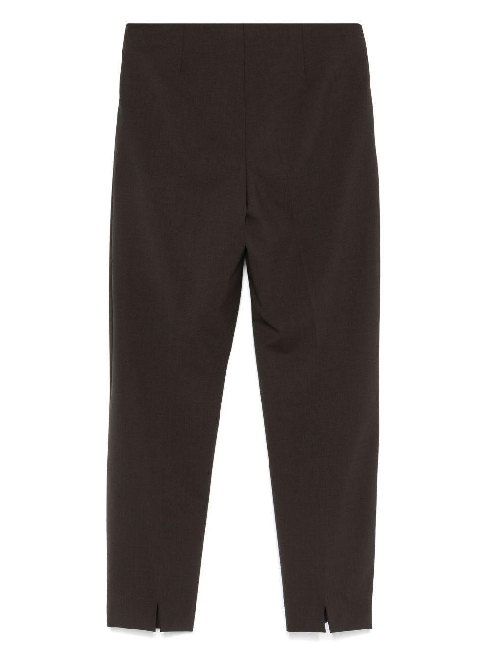 Pantaloni crop CDVSGIZ00STD 0180 MARRONE SCURO PT TORINO 