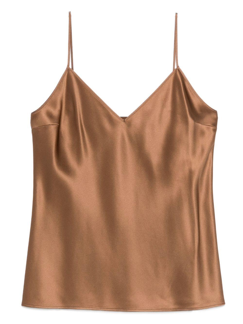 Clea Silk Satin Camisole JF009634 0605 CINNAMON JOSEPH 