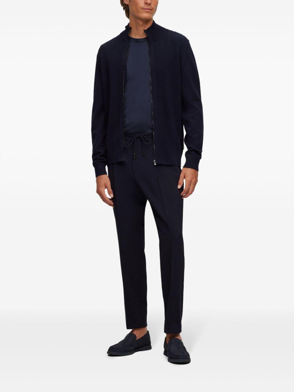 T-shirt Thompson 50468347 404 DARK BLUE BOSS 