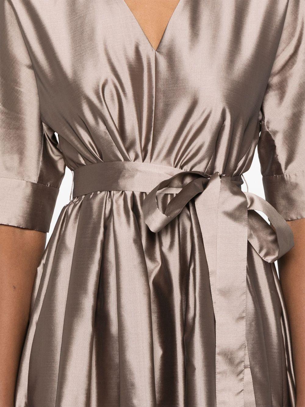 Abito midi Viola VIOLAMM10075 001 ROSA ANTICO S MAX MARA 