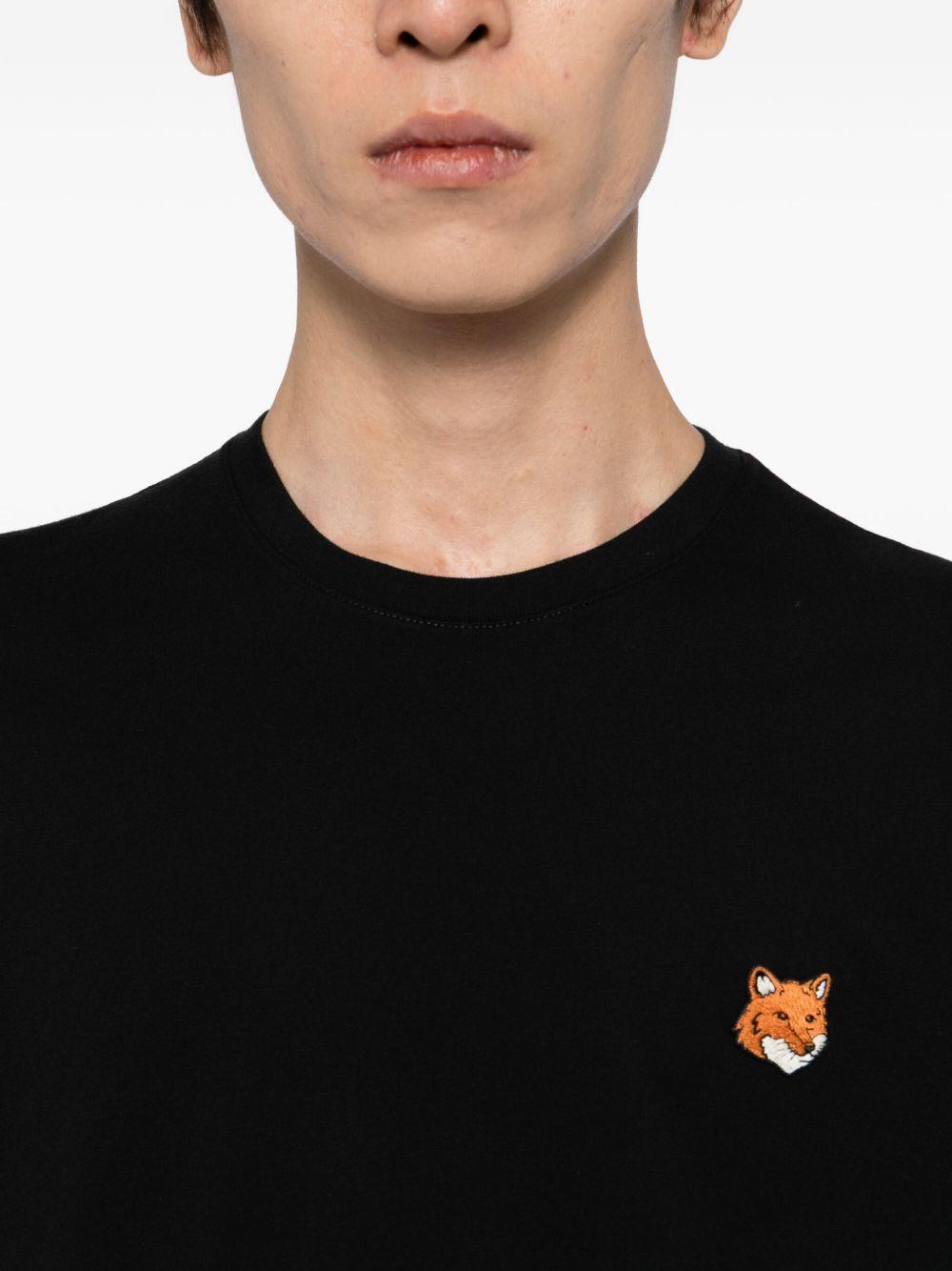 T-shirt a maniche corte PM00107KJ7026 P199 BLACK MAISON KITSUNE 
