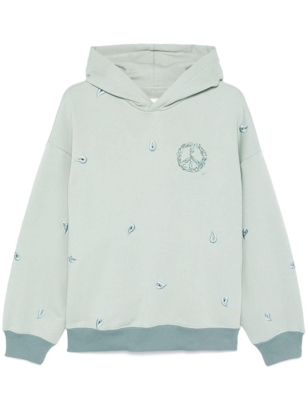 Felpa con cappuccio e dettaglio cut-out EM001338AF12897 U8039 EMPORIO ARMANI SUSTAINABLE 