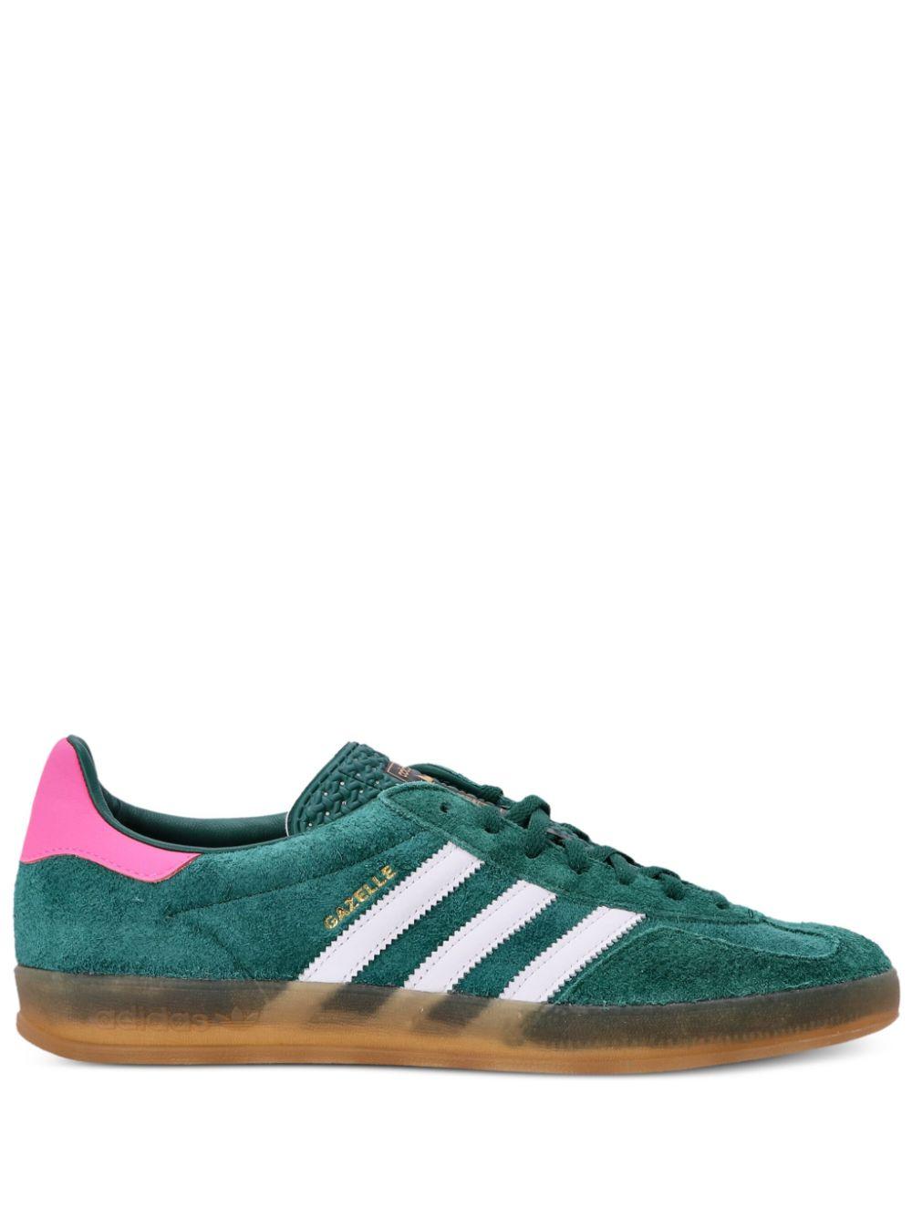 Sneakers Gazelle Indoor IG5929 GREEN PINK ADIDAS ORIGINALS 