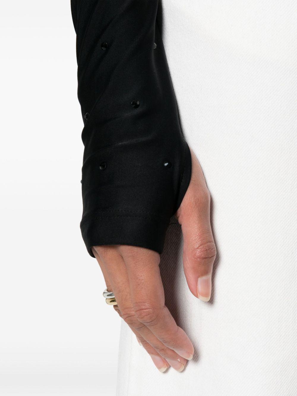  76HAHE05CJXXE 899 BLACK VERSACE JEANS COUTURE 