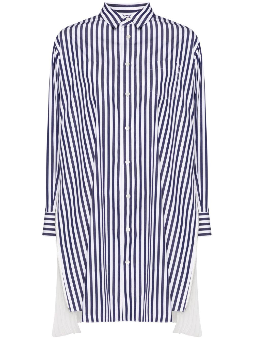  SCW225 222 NAVY STRIPE SACAI 
