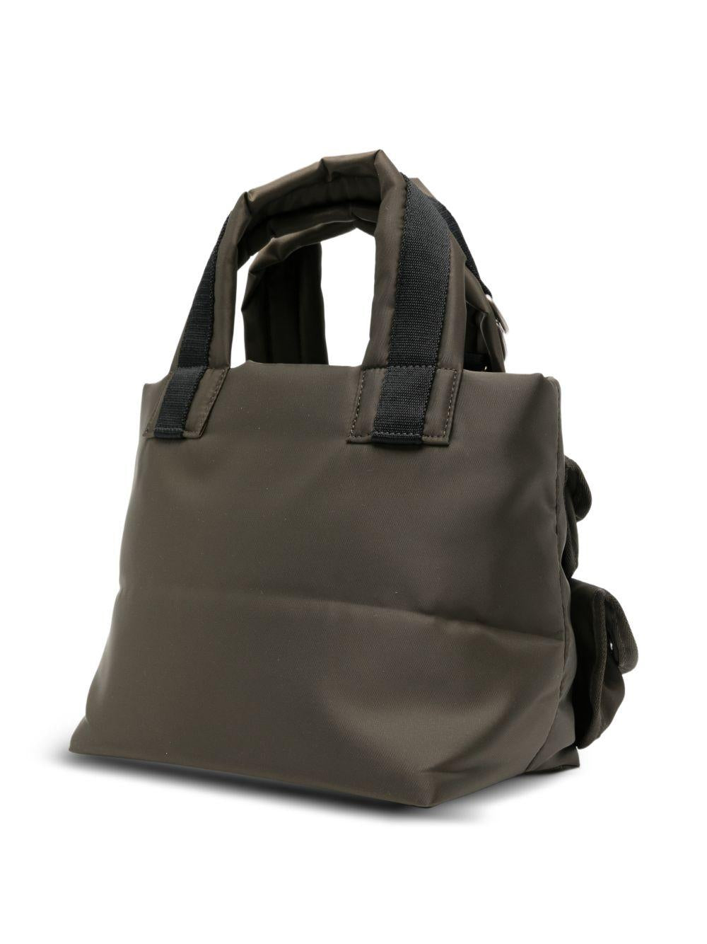 Khaki Small Nylon Tote 2601098S 531 DARK KHAKI SACAI 