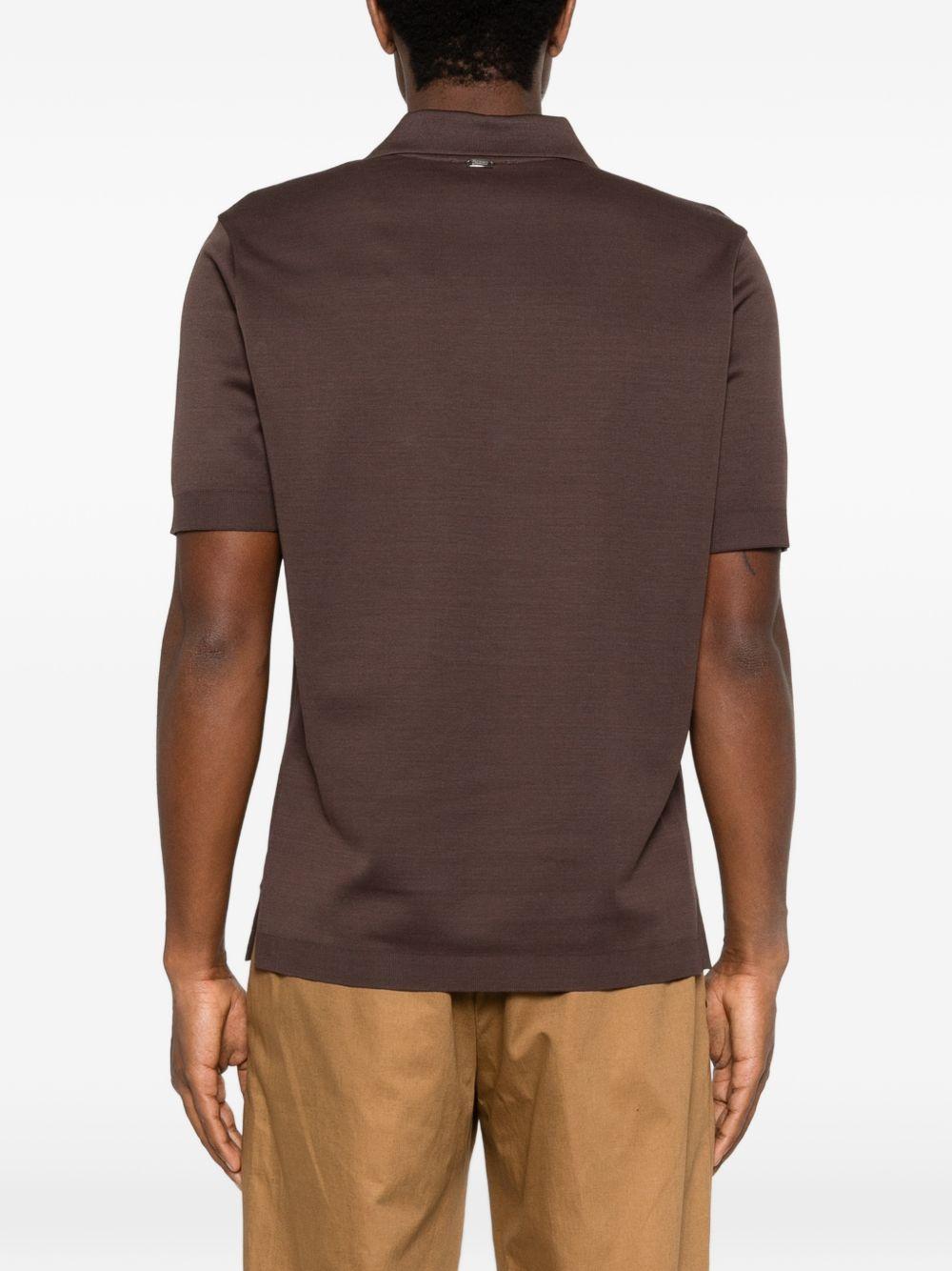 Maglia in Glam Knit Effect JV000004U52059 8800 MARRONE SCURO HERNO 