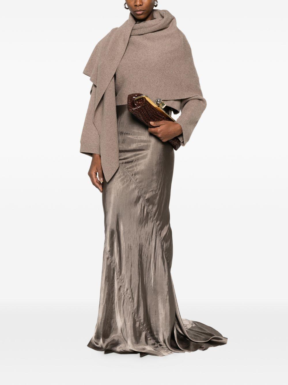 Poncho Sweater 299426 BEIGE MAGDA BUTRYM 