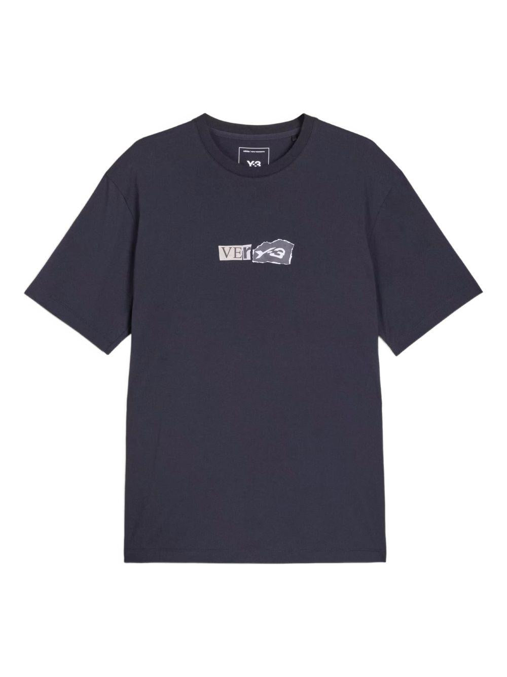 Very-3 SS Tee KQ9750 BLACK Y-3 