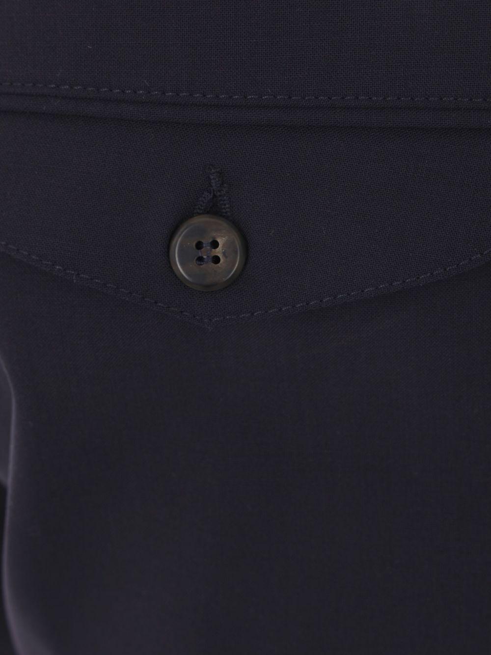 Pantalone jogger in lana X75PANB21TES0A053 11N BLUE ELEVENTY 
