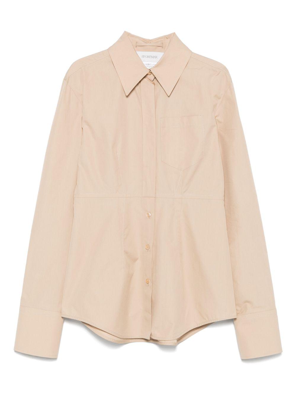 Gocce shirt GOCCEMM10190 045 BEIGE SPORTMAX 
