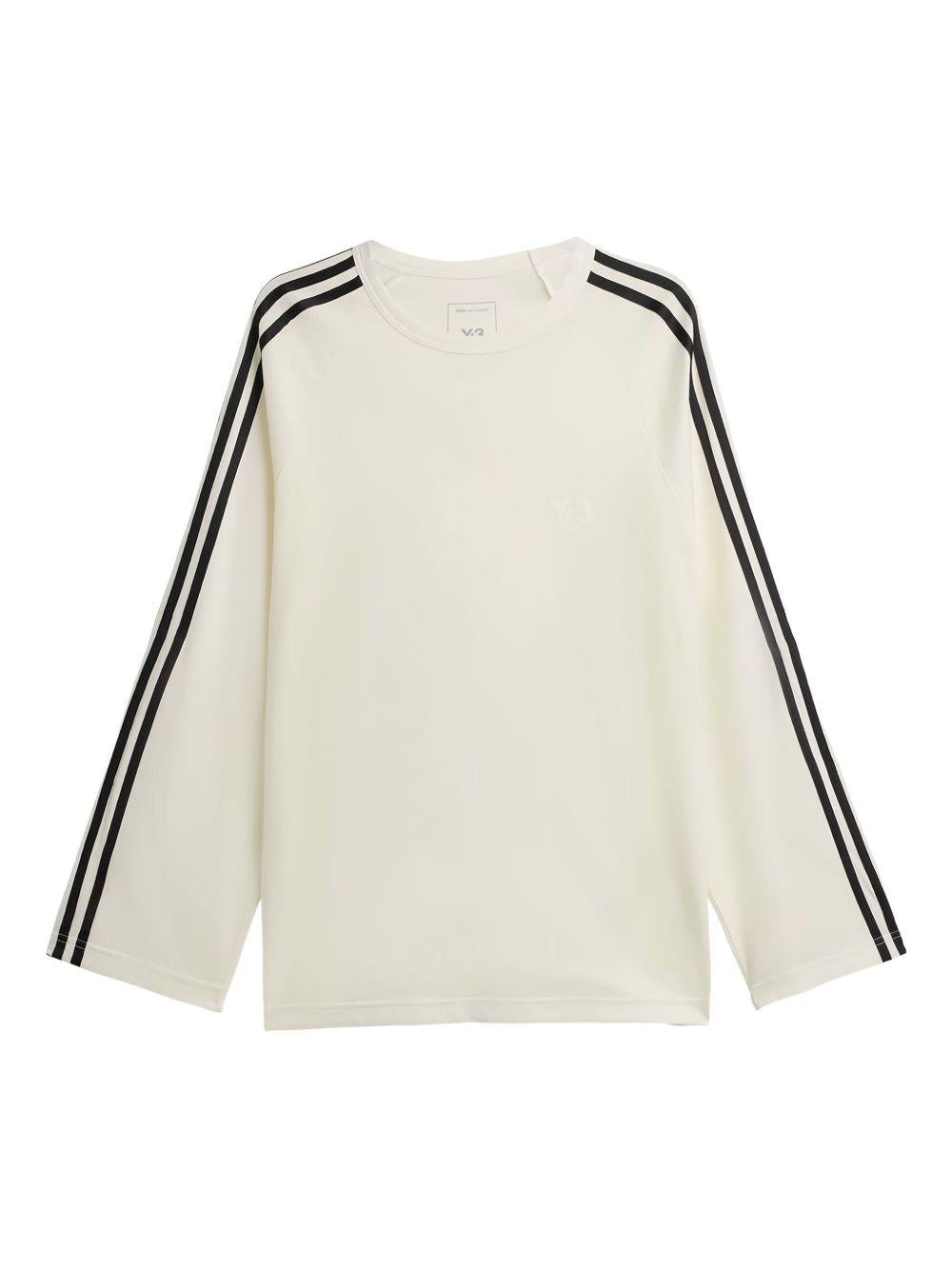 T-Shirt Manica Lunga 3-Stripes JZ0635 WHITE Y-3 