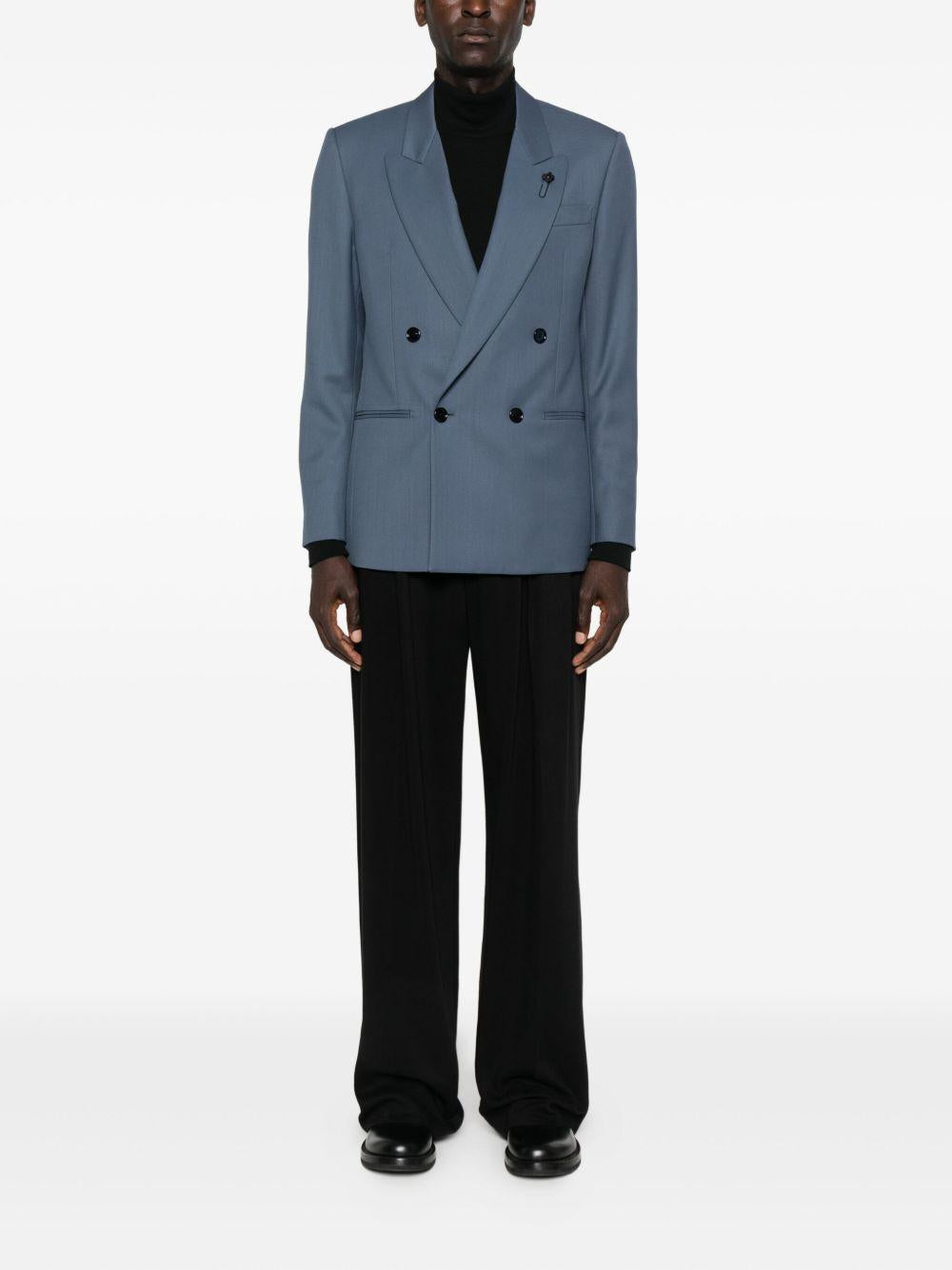 Completo Doppiopetto in Lana AA6906EAAIF65426 810 LARDINI 