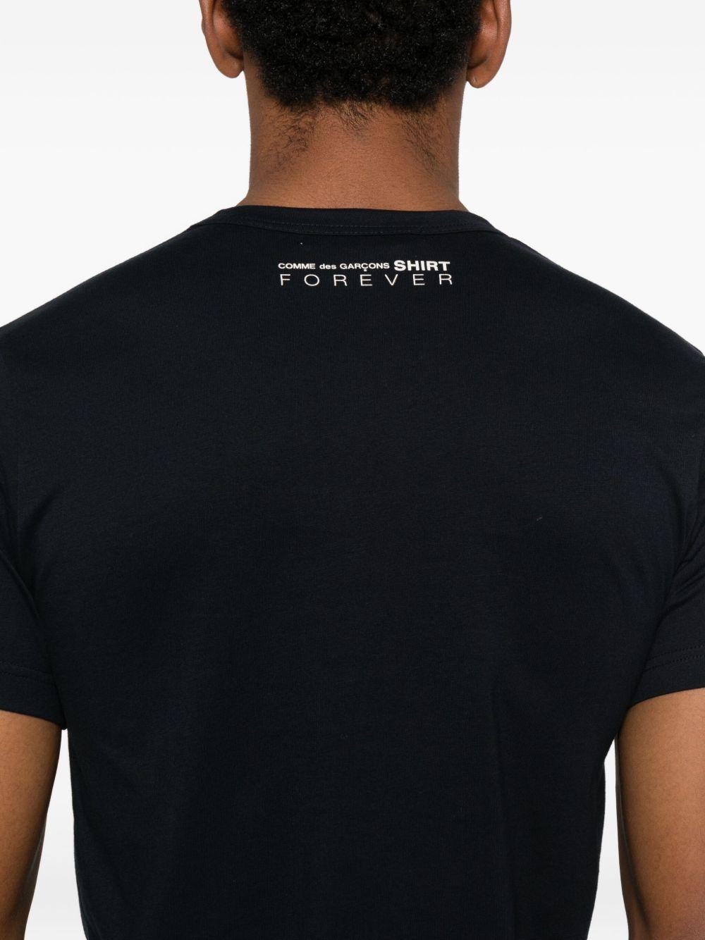  FZT004PER 2 NAVY COMME DES GARCONS SHIRT 