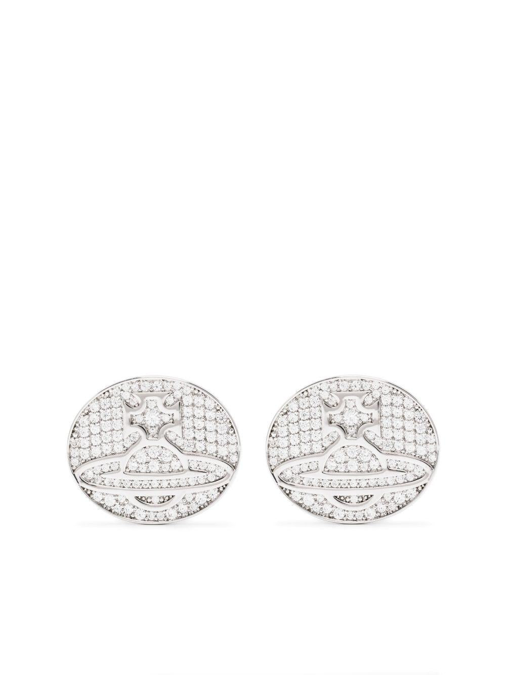 Orecchini Aminata 6201036002P102 P102 PLATINUM WHITE VIVIENNE WESTWOOD 