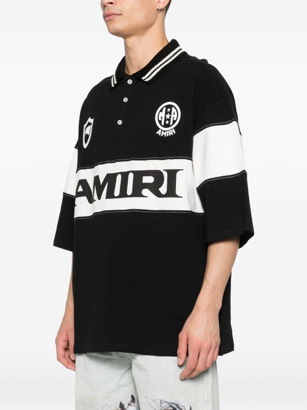 Sport Oversized Polo AMTOJR1003 001 AMIRI 
