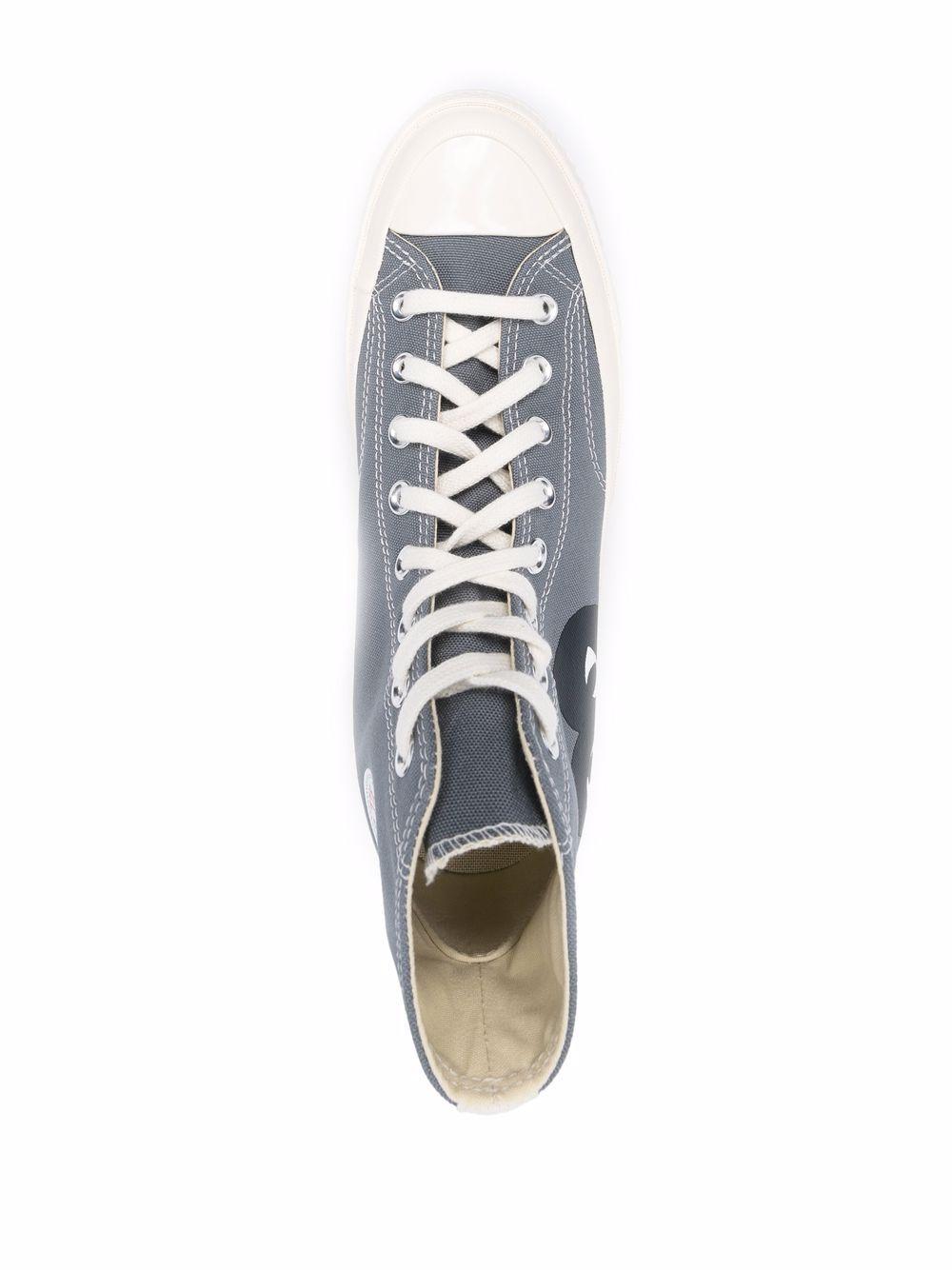 P1K122 1 GREY COMME DES GARCONS PLAY X CONVERSE 