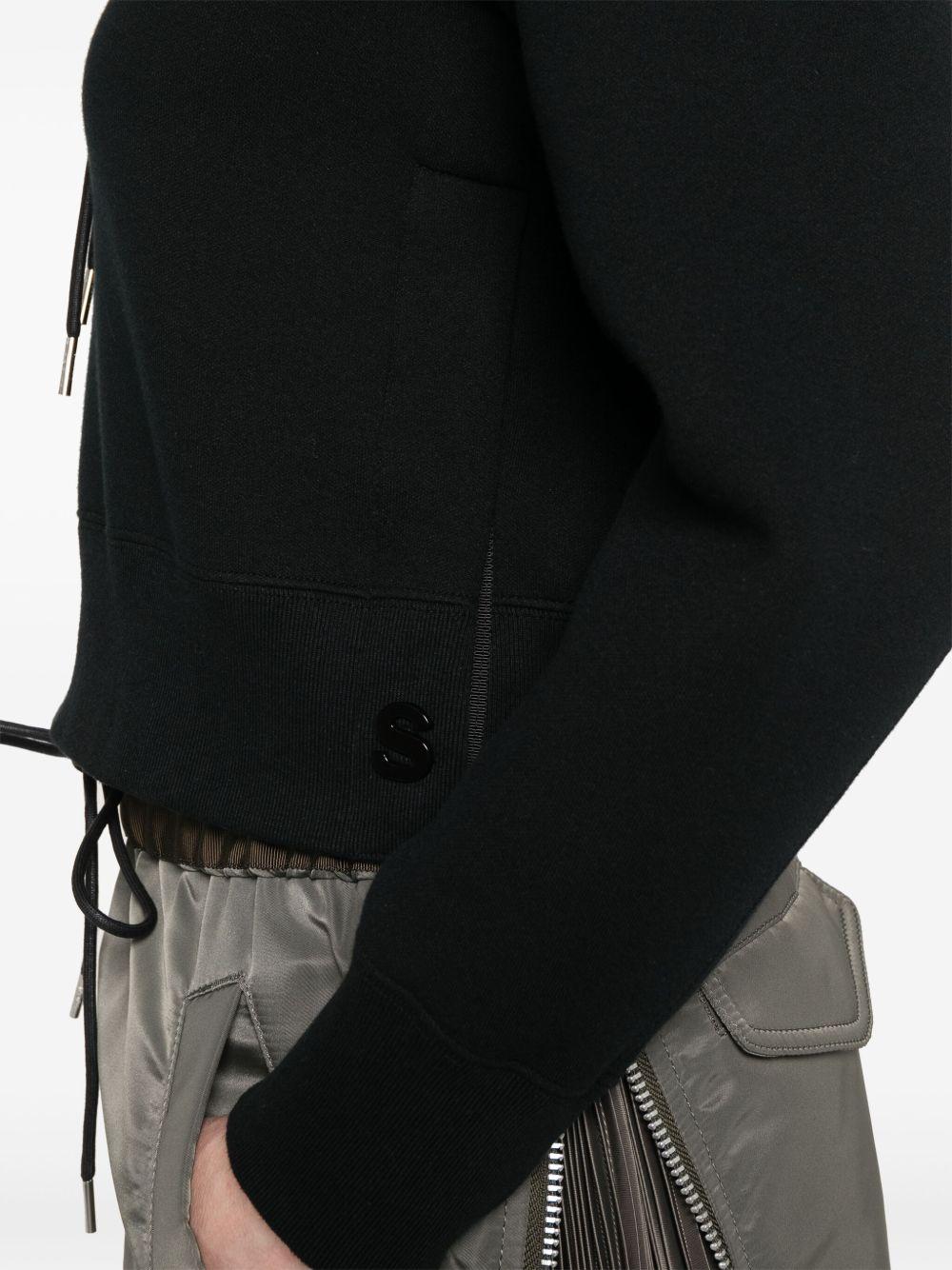  SCW233 001 BLACK SACAI 