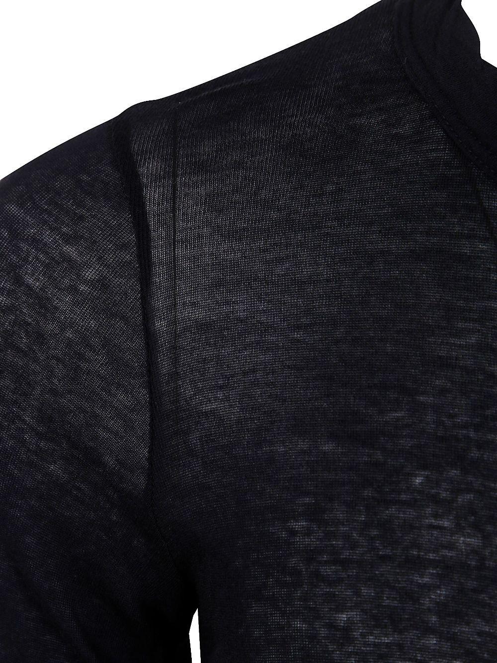 Wool jumper RU01E5250MR 09 BLACK RICK OWENS 