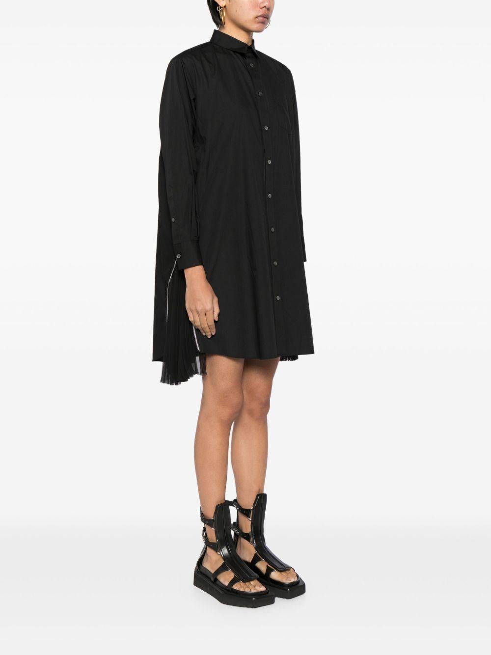  SCW225 001 BLACK SACAI 