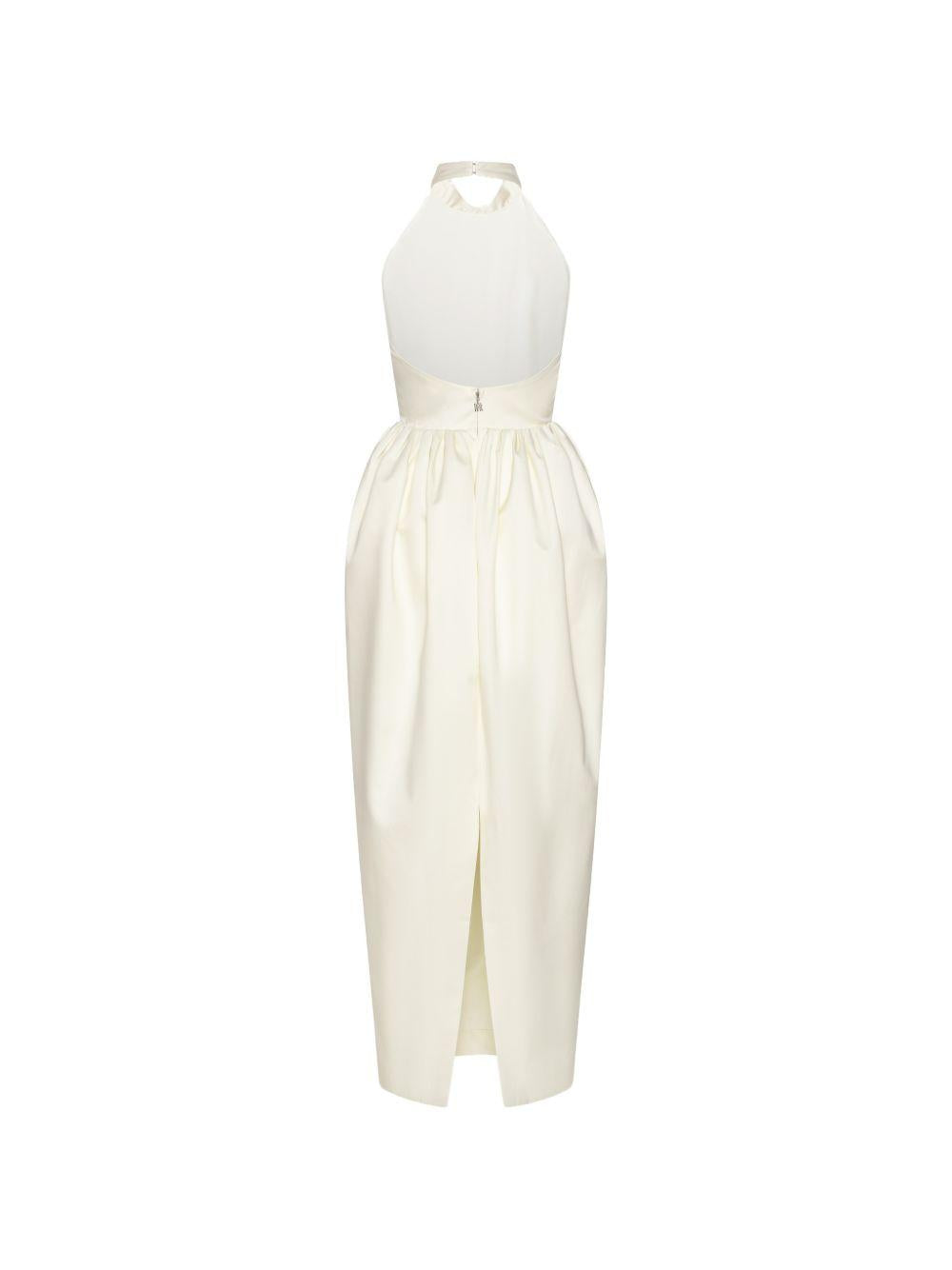 Halter-neck Dress 115752857 857 EGRET ROTATE 