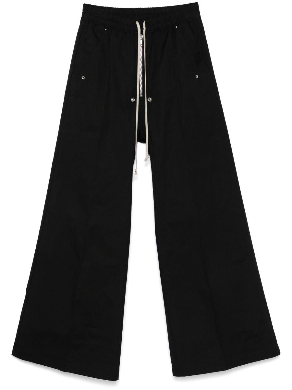 Bela trousers RU01E5366TE 09 BLACK RICK OWENS 