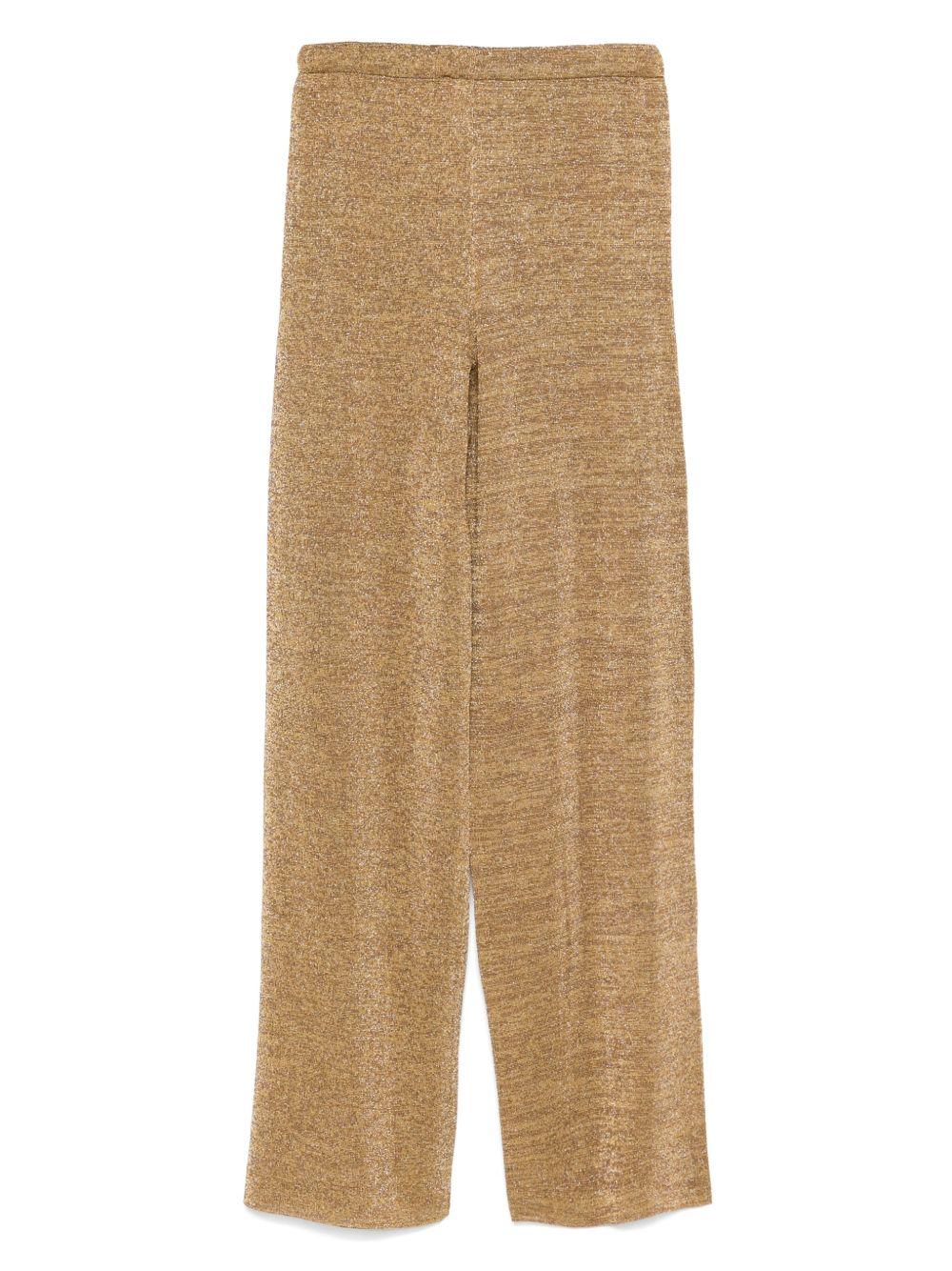 Pantaloni lurex B14061 92 AMBRA ROBERTO COLLINA 