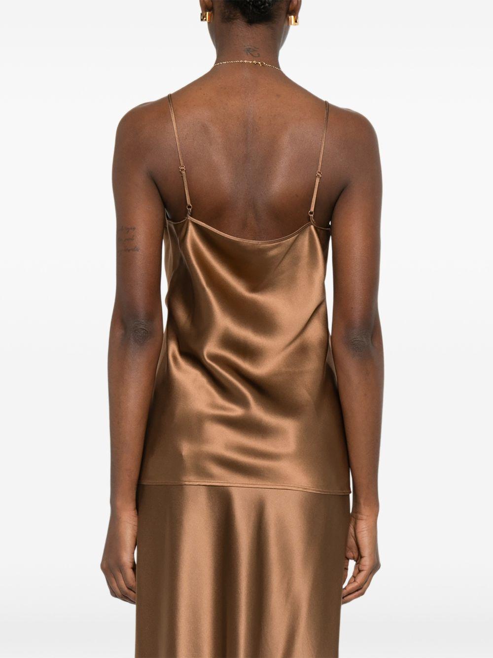 Clea Silk Satin Camisole JF009634 0605 CINNAMON JOSEPH 