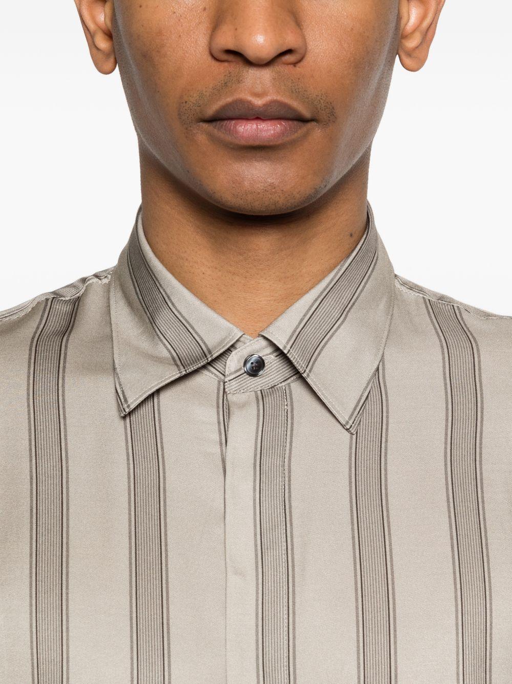 Camicia In Lino EM005762AF13285 F6216 EMPORIO ARMANI 