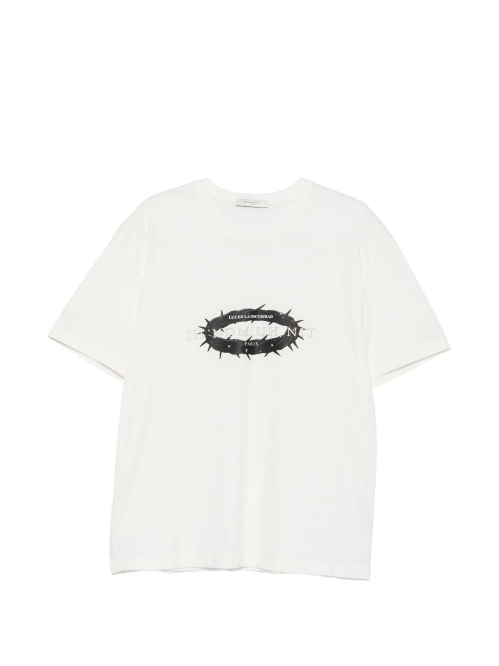 IH NOM UH NIT - T-shirt Luz Print NUS26203 081 OFF WHITE IH NOM UH NIT 